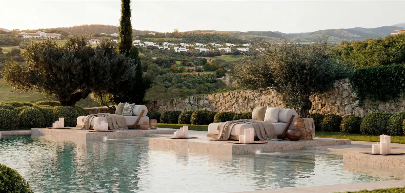 Amenabar Cortesin Communal Pool